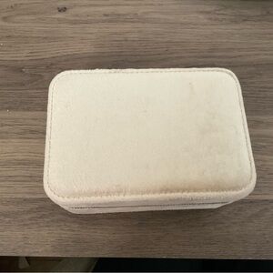 Chic Cream Jewelry Box